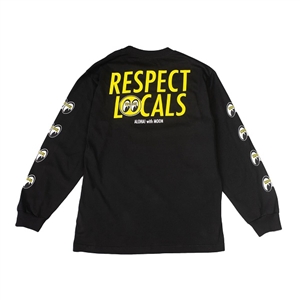 IN4MATION X MOONEYES RESPECT LOCALS LONG SLEEVE T-SHIRT