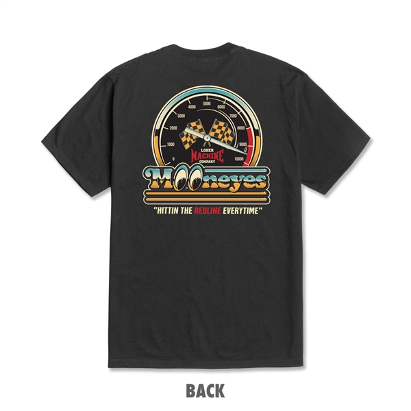Loser Machine x MOONEYES REDLINE T-shirt