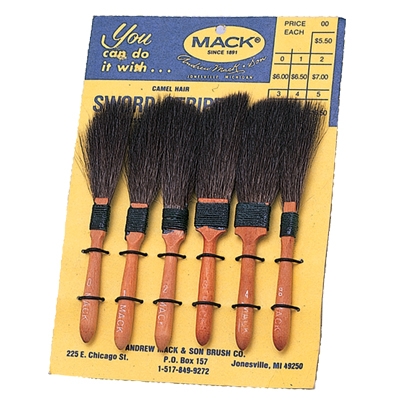 Mack Brush Company Mack-Lite Pinstriping Brushes ML-1