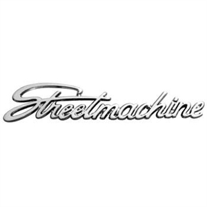 Script Emblem - Street Machine