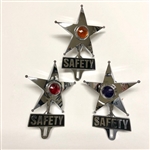 SAFETY STAR LICENSE TOPPER WITH A LIGHT
