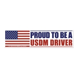 South Bay Imports PROUD TO BE A USDM DRIVER 1990s Decal