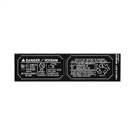 South Bay Imports Eccentric Decal for Battery