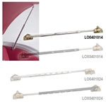 Lokar 3-Level Adjustable Hood and Trunk Prop - Polished