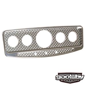 Lokar Billet Aluminum Dash Insert by Goolsby