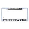 MOONEYES Santa Fe Springs License Frame (Black)
