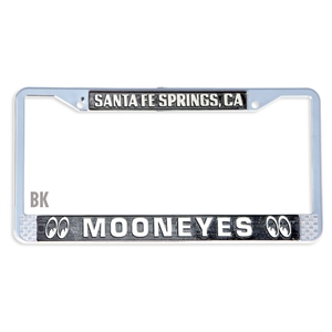 MOONEYES Santa Fe Springs License Frame (Black)