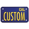 Blue Plate "CUSTOM" for MC