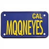 Blue Plate "MQQNEYES" for MC