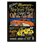 MOONEYES New Yearâ€™s Party 2022 Poster
