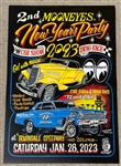 MOONEYES New Yearâ€™s Party 2023 Poster