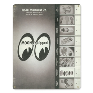 1960 MOON Catalog Vintage Sign