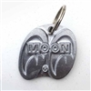 MOON Cast Aluminum Key Chain
