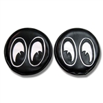 Pair of MQQN Eyes Black Headlight Covers