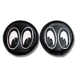 Pair of MQQN Eyes Black Headlight Covers