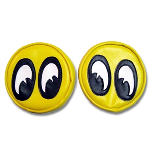 Pair of MQQN Eyes Yellow Headlight Covers