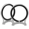 Tank Brackets Aluminum 10"