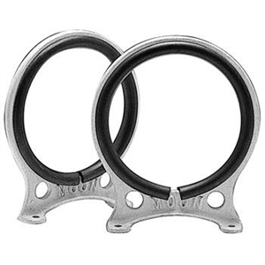 Tank Brackets Aluminum 10"