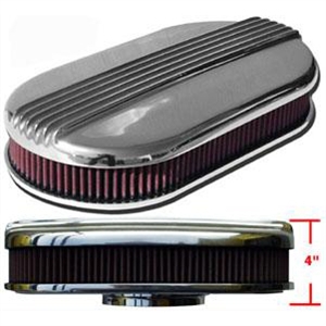 MOON Original Finned 4BBL Air Cleaner