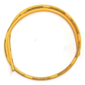 MOONEYES Spiro Wound 8mm Wire by the FOOT (Yellow)