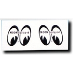 Moon Equipped Eyes Decals Right/Left 1.5-inch Pair