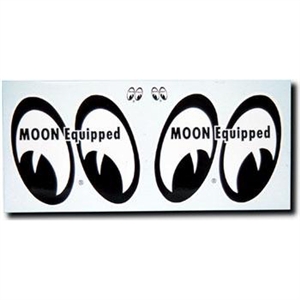 MOON Equipped Eyes Decals - Right/Left 4" Pair