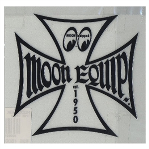 Moon Equip Iron Cross Logo Die-cut Decal