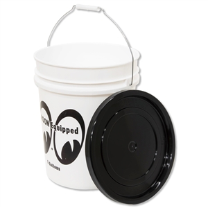 MOON Equipped 5 Gallons バケツ型ライト MOON Equipped Bucket (5 Gallons) White (Large)