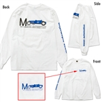 MOON Equipped Blue Roadster Long Sleeve T-shirt