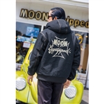 Iron Cross Denim Hooded Jacket