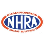 NHRA Oval Decal