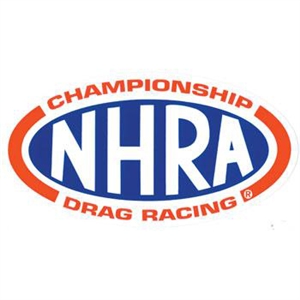 NHRA Oval Decal