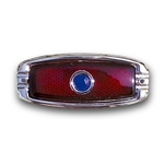 1941-48 Chevy Tail Light Lens with Blue Dot
