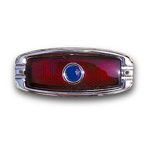 1941-48 Chevy Tail Light Assembly with Blue Dot