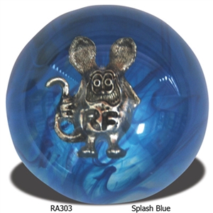 Rat Fink Shift Knob - Spalsh Blue