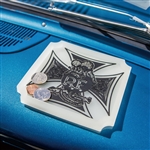 Rat Fink Iron Cross Rubber Tray