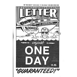 Letter Names & Numbers injust One Day Book
