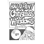 How To Paint Christmas Windows Book