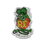 Rat Fink Crazy Metal Flake Decal