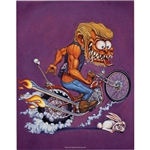 Biker Fink Dude Mini Poster