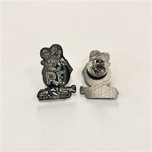 Rat Fink Hat Pin Black