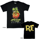Rat Fink Standing T-shirt - Black