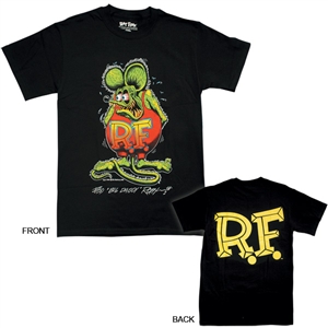 Rat Fink Standing T-shirt - Black