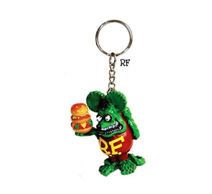 Rat Fink Tower Burger Key Chain: Ed Big Daddy Roth Collectibles