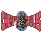 Rat Fink Chevy Rules Patch