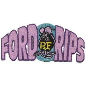 Rat Fink Ford Rips Patch