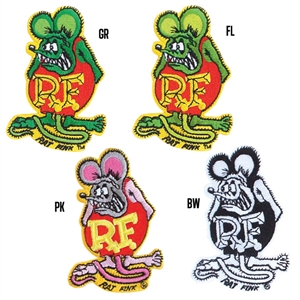 Rat Fink Patch 3-3/4 Inch