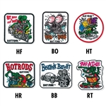 Rat Fink Embroidery Patches