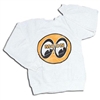 Kids MOON Logo on White Sweatshirt