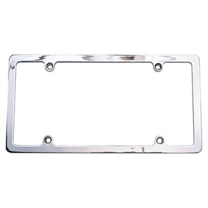 Chrome Plain License Frame